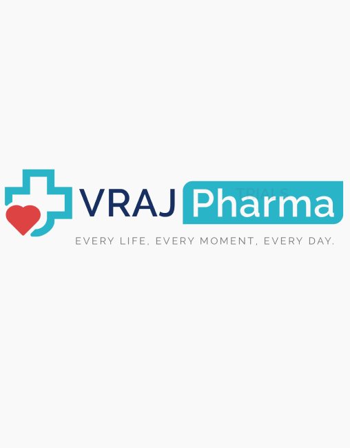Vraj Pharma logo