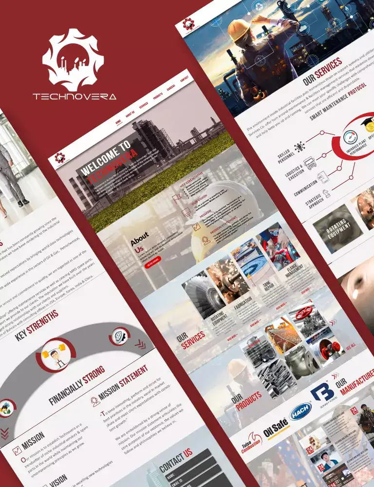 Technovera website